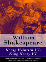 König Heinrich VI. / King Henry VI - Zweisprachige Ausgabe (Deutsch-Englisch): Bilingual edition (German-English)