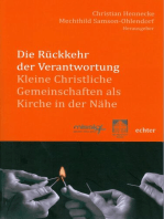 Die Rückkehr der Verantwortung: Kleine Christliche Gemeinschaften als Kirche der Nähe