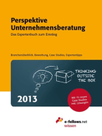 Perspektive Unternehmensberatung 2013: Das Expertenbuch zum Einstieg. Branchenüberblick, Bewerbung, Case Studies, Expertentipps