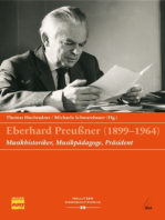Eberhard Preußner (1899-1964): Musikhistoriker, Musikpädagoge, Präsident