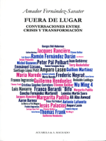 Fuera de lugar: Conversaciones entre crisis y transformación