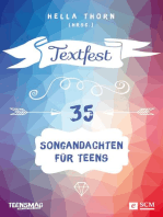 Textfest: 35 Songandachten für Teens