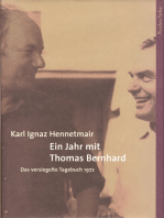 Ein Jahr mit Thomas Bernhard: Das versiegelte Tagebuch 1972
