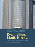 Evangelium. Stadt. Kirche.: Stadt- und Gemeindemission im säkularem Umfeld