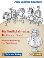 Der Gesellschaftsvertrag / Du Contract Social: Mit einer Einführung von Timo Pongrac