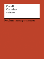 Carmina: Auswahl (Reclams Rote Reihe – Fremdsprachentexte)