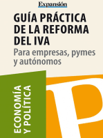 Guía práctica de la reforma del IVA