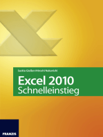 Excel 2010 Schnelleinstieg: Eingeben · Berechnen · Auswerten