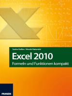 Excel 2010: Formeln und Funktionen kompakt