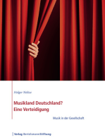 Musikland Deutschland? Eine Verteidigung: Musik in der Gesellschaft