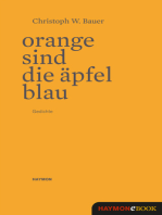 Orange sind die Äpfel blau