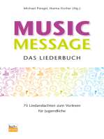 Music Message Das Liederbuch: 75 Liedandachten zum Vorlesen für Jugendliche