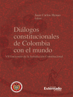 Diálogos constitucionales de Colombia con el mundo