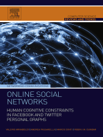 Online Social Networks: Human Cognitive Constraints in Facebook and Twitter Personal Graphs