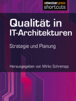 Qualität in IT-Architekturen: Strategie und Planung