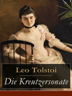 Die Kreutzersonate: Eine Novelle von Lew Tolstoi