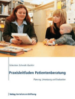 Praxisleitfaden Patientenberatung: Planung, Umsetzung und Evaluation