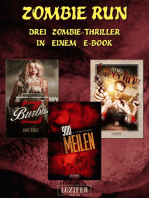 Zombie Run - 3 Zombie-Romane in einem Bundle: Horror-Thriller
