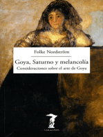 Goya, Saturno y melancolía: Consideraciones sobre el arte de Goya