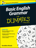 Basic English Grammar For Dummies - UK
