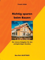 Richtig sparen beim Bauen