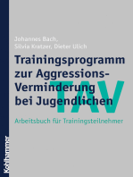 TAV - Trainingsprogramm zur Aggressions-Verminderung bei Jugendlichen: Arbeitsbuch für Trainingsteilnehmer