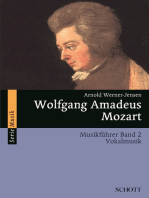 Wolfgang Amadeus Mozart: Musikführer - Band 2: Vokalmusik