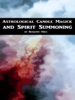 Astrological Candle Magick and Spirit Summoning