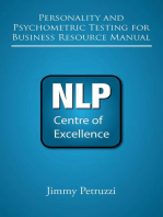 Personality and Psychometric Testing For Business Resource Manual