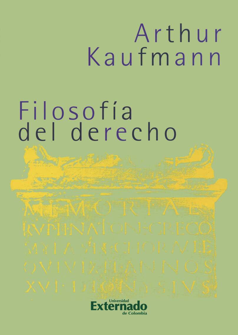 Filosofía del derecho by Arthur Kaufman - Ebook | Everand