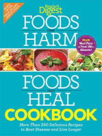 Foods that Harm and Foods that Heal Cookbook: 250 Delicious Recipes to Beat Disease and Live Longer