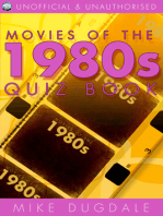 Movies of the 1980s Quiz Book: 10 Years, 250 Questions