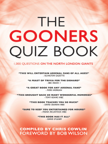 Read The Gooners Quiz Book Online By Chris Cowlin Books