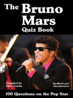 The Bruno Mars Quiz Book: 100 Questions on the Pop Star
