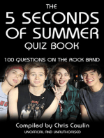 The 5 Seconds of Summer Quiz Book: 100 Questions on the Rock Band