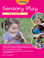 Sensory Play: Play in the EYFS