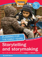 Planning for the Early Years: Storytelling and storymaking