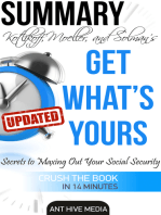 Kotlikoff, Moeller, and Solman's Get What’s Yours:The Secrets to Maxing Out Your Social Security Revised Summary