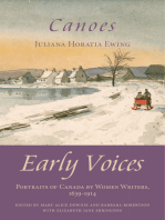 Canoes: Early Voices — Portraits of Canada by Women Writers, 1639–1914