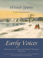 Winter Sports: Early Voices — Portraits of Canada by Women Writers, 1639–1914