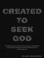 Created to Seek God