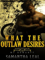 What the Outlaw Desires MC Romance: Bad Boy BBW Pregnancy Short Story