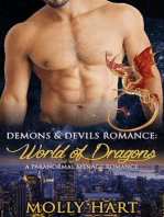 Demons & Devils Romance: World of Dragons- A Paranormal Menage Romance
