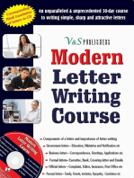 Modern Letter Writing Course: -
