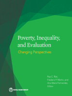 Poverty, Inequality, and Evaluation: Changing Perspectives