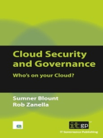 Cloud Security and Governance: Who's on your cloud?