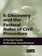 E-Discovery and the Federal Rules of Civil Procedures