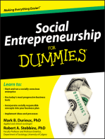 Social Entrepreneurship For Dummies