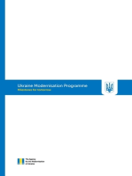 Ukraine Modernisation Programme: Milestones for Tomorrow