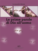 Le prime parole di Dio all'uomo